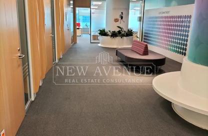 Office Space - Studio - 2 Bathrooms for rent in Cairo Festival City - North Investors Area - New Cairo City - Cairo