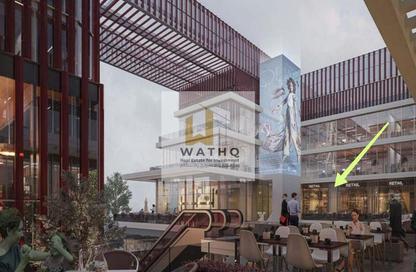 Shop - Studio - 2 Bathrooms for sale in Five Fifty Five - Al Mostakbal St. - 2nd District - Sheikh Zayed City - Giza