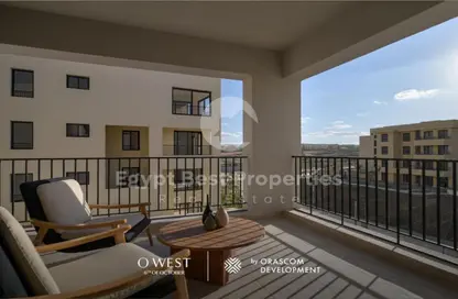 Apartment - 1 Bedroom - 1 Bathroom for sale in O West - 6 October Compounds - 6 October City - Giza