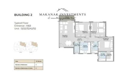 Apartment - 3 Bedrooms - 2 Bathrooms for sale in Talda - Mostakbal City Compounds - Mostakbal City - Future City - Cairo Apartment - 3 Bedrooms - 2 Bathrooms for sale in Talda - Mostakbal City Compounds - Mostakbal City - Future City - Cairo