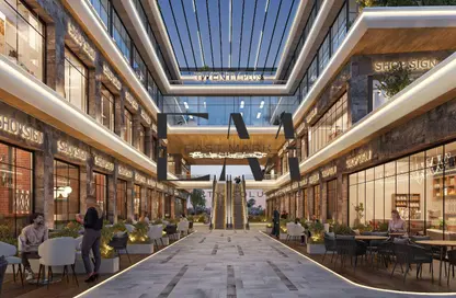 Shop - Studio - 1 Bathroom for sale in North Teseen St. - The 5th Settlement - New Cairo City - Cairo