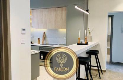 Apartment - 1 Bedroom - 1 Bathroom for sale in District 5 - 5th Settlement Compounds - The 5th Settlement - New Cairo City - Cairo