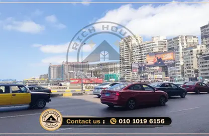 Office Space - 2 Bedrooms - 2 Bathrooms for rent in Al Geish Road - Azarita - Hay Wasat - Alexandria