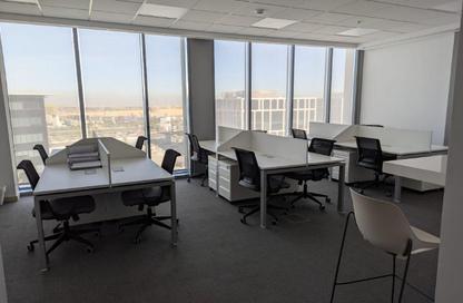 Office Space - Studio - 3 Bathrooms for rent in Cairo Festival City - North Investors Area - New Cairo City - Cairo