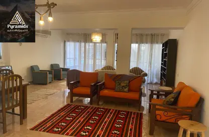 شقة - 2 غرف نوم - 2 حمامات للايجار في شارع نادي الصيد - الدقي - الجيزة