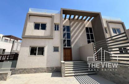 Twin House - 4 Bedrooms - 6 Bathrooms for sale in Al Khamayel city - Sheikh Zayed Compounds - Sheikh Zayed City - Giza