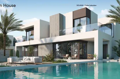 Twin House - 3 Bedrooms - 4 Bathrooms for sale in Solana - New Zayed City - Sheikh Zayed City - Giza