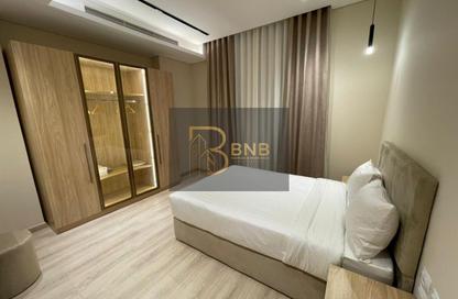 Apartment - 4 Bedrooms - 3 Bathrooms for rent in Aljazi Marriott Residences - Mohamed Naguib Axis - North Investors Area - New Cairo City - Cairo Apartment - 4 Bedrooms - 3 Bathrooms for rent in Aljazi Marriott Residences - Mohamed Naguib Axis - North Investors Area - New Cairo City - Cairo