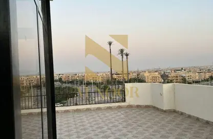 (بنتهاوس  (روف - 2 غرف نوم - 1 حمام للايجار في شارع البستان - الحي التاسع - الشيخ زايد - الجيزة