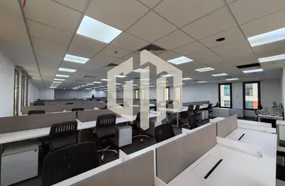 Office Space - 1 Bedroom - 1 Bathroom for rent in Bank Center Street - South Teseen St. - The 5th Settlement - New Cairo City - Cairo