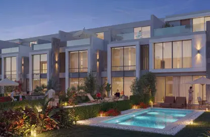 Townhouse - 4 Bedrooms - 5 Bathrooms for sale in El Patio Jade - New Capital Compounds - New Capital City - Cairo