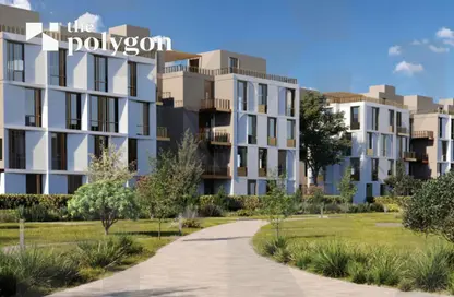 شقة - 2 غرف نوم - 2 حمامات للبيع في باديه بالم هيلز - كمبوندات 6 أكتوبر - مدينة 6 أكتوبر - الجيزة