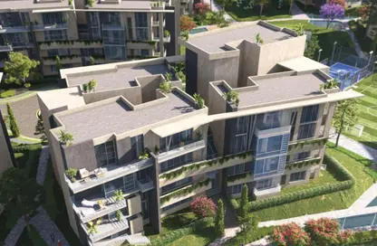 Apartment - 2 Bedrooms - 2 Bathrooms for sale in West Leaves - 1st District - 6 October City - Giza