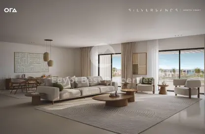 شاليه - 3 غرف نوم - 3 حمامات للبيع في رملة ليك سايد - قسم الضبعة - الساحل الشمالي