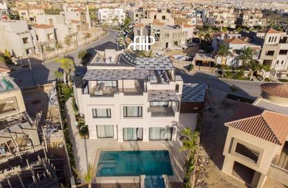 Villa - 5 - 7 for sale in Palm Hills Golf Extension - Al Wahat Road - 6 October City - Giza
