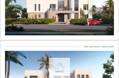 فيلا - 6 غرف نوم - 7 حمامات للبيع في أو ويست - كمبوندات 6 أكتوبر - مدينة 6 أكتوبر - الجيزة