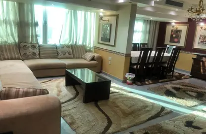 Apartment - 3 Bedrooms - 3 Bathrooms for rent in Omarat Melisa St. - Masaken Al Mohandesin - Nasr City - Cairo