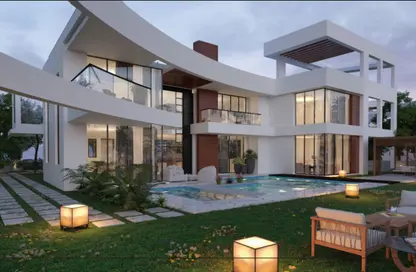 فيلا - 4 غرف نوم - 5 حمامات للبيع في ليك ويست - كمبوندات الشيخ زايد - الشيخ زايد - الجيزة