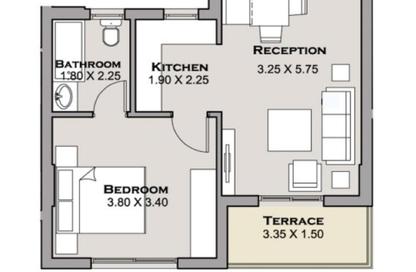 Apartment - 1 Bedroom - 1 Bathroom for sale in Taj City - 5th Settlement Compounds - The 5th Settlement - New Cairo City - Cairo