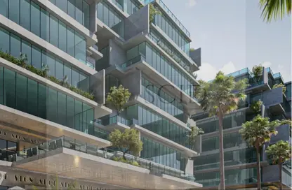 عيادة - غرفة نوم - 1 حمام للبيع في 205 اركان بالم - كمبوندات الشيخ زايد - الشيخ زايد - الجيزة