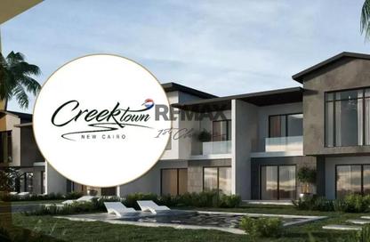 Penthouse - 3 Bedrooms - 5 Bathrooms for sale in Creek Town - The 1st Settlement - New Cairo City - Cairo
