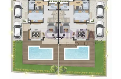 Twin House - 6 Bedrooms - 5 Bathrooms for sale in La Quinta Heights - Hurghada - Red Sea