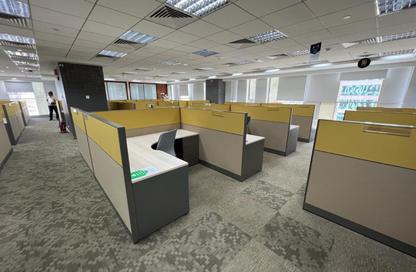 Office Space - 5 Bedrooms - 2 Bathrooms for rent in Bank Center Street - South Teseen St. - The 5th Settlement - New Cairo City - Cairo