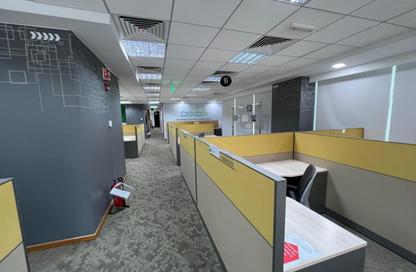 Office Space - 5 Bedrooms - 2 Bathrooms for rent in Bank Center Street - South Teseen St. - The 5th Settlement - New Cairo City - Cairo
