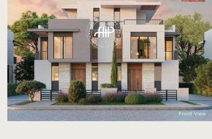 Twin House - 3 Bedrooms - 4 Bathrooms for sale in The Estates - Sheikh Zayed Compounds - Sheikh Zayed City - Giza