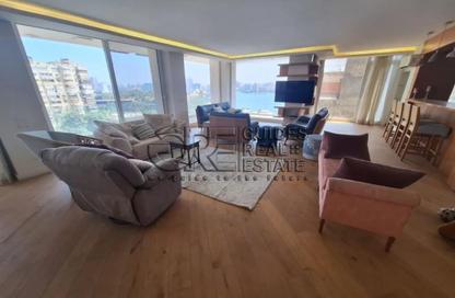 Apartment - 3 Bedrooms - 3 Bathrooms for rent in Charles De Gaulle St. - Dokki - Giza