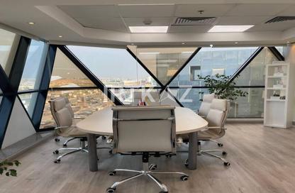 Office Space - Studio - 1 for rent in Cairo Business Plaza - North Teseen St. - The 5th Settlement - New Cairo City - Cairo
