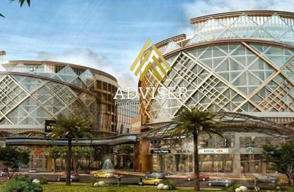 Office Space - Studio - 1 Bathroom for sale in Audaz Mall - Financial District - New Capital City - Cairo