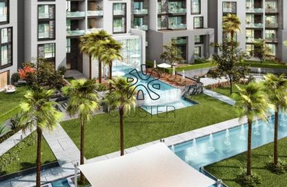 Apartment - 2 Bedrooms - 2 Bathrooms for sale in Swan Lake Residence - 5th Settlement Compounds - The 5th Settlement - New Cairo City - Cairo