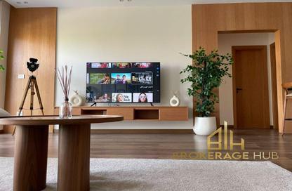 Apartment - 2 Bedrooms - 2 Bathrooms for rent in Lake View Residence - 5th Settlement Compounds - The 5th Settlement - New Cairo City - Cairo