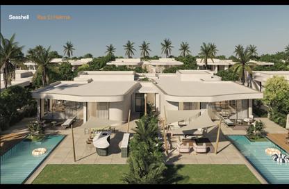 Twin House - 4 - 4 for sale in Seashell - Ras Al Hekma - North Coast