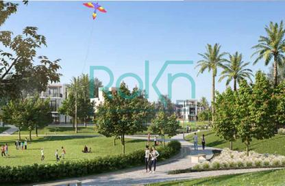 Apartment - 2 Bedrooms - 2 Bathrooms for sale in Grand Residences - Cairo Gate - Sheikh Zayed Compounds - Sheikh Zayed City - Giza