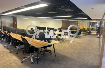 Office Space - 4 Bedrooms - 2 Bathrooms for rent in Bank Center Street - South Teseen St. - The 5th Settlement - New Cairo City - Cairo