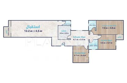 Apartment - 3 - 3 for sale in Smouha Square - Smouha - Hay Sharq - Alexandria