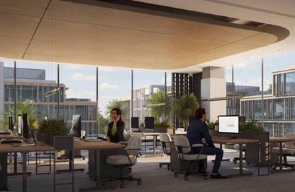 Office Space - Studio - 3 Bathrooms for sale in Arkan Palm 205 - Sheikh Zayed Compounds - Sheikh Zayed City - Giza