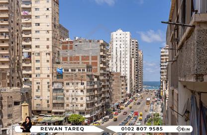 شقة - 2 غرف نوم - 2 حمامات للبيع في شارع إسكندر إبراهيم - ميامي - حي اول المنتزة - الاسكندرية