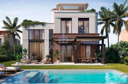 Villa - 4 - 5 for sale in Crescent Walk - 5th Settlement Compounds - The 5th Settlement - New Cairo City - Cairo