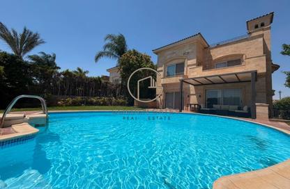Villa - 5 Bedrooms - 6 Bathrooms for rent in Arabella - 5th Settlement Compounds - The 5th Settlement - New Cairo City - Cairo