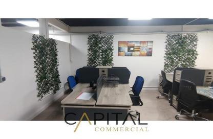 Office Space - Studio - 4 Bathrooms for rent in Concord Plaza - South Investors Area - New Cairo City - Cairo