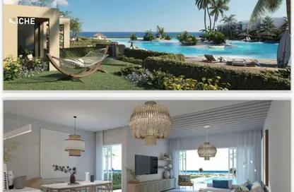 تاون هاوس - 3 غرف نوم - 3 حمامات للبيع في سيشور - راس الحكمة - الساحل الشمالي