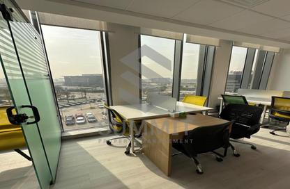 Office Space - Studio - 1 Bathroom for rent in Cairo Festival City - North Investors Area - New Cairo City - Cairo