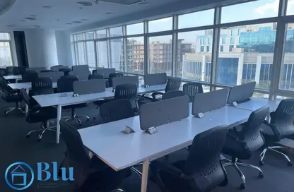 Office Space - Studio - 1 Bathroom for rent in South Teseen St. - The 5th Settlement - New Cairo City - Cairo