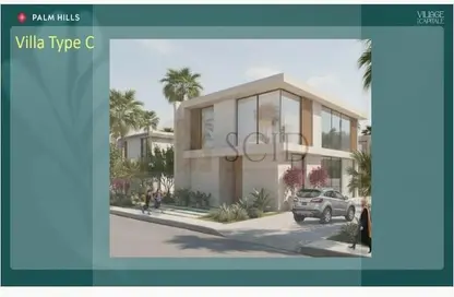 Villa - 3 Bedrooms - 4 Bathrooms for sale in Palm Hills New Cairo - 5th Settlement Compounds - The 5th Settlement - New Cairo City - Cairo