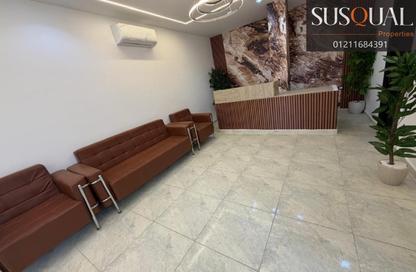 Office Space - 7+ Bedrooms - 2 Bathrooms for rent in Bank Center Street - South Teseen St. - The 5th Settlement - New Cairo City - Cairo