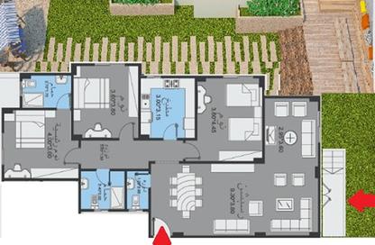Apartment - 3 Bedrooms - 3 Bathrooms for sale in Bait Alwatan - The 5th Settlement - New Cairo City - Cairo
