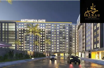 شقة - 2 غرف نوم - 1 حمام للبيع في قطامية جيت - كمبوندات القطامية - القطامية - مدينة القاهرة الجديدة - القاهرة